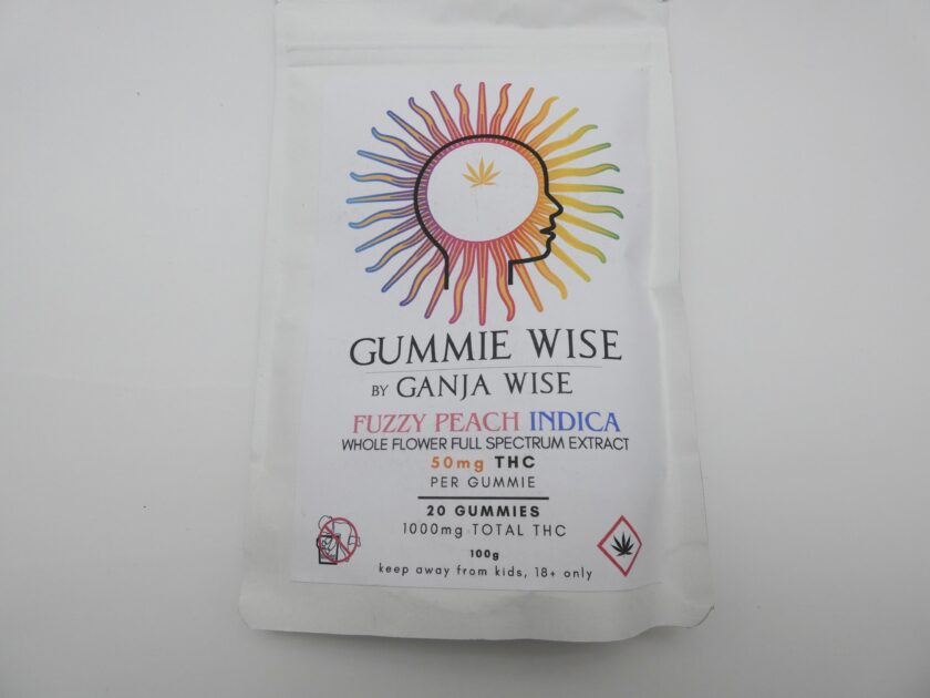 Gummie Wise - Fuzzy peach indica ( 50mg x 20 )