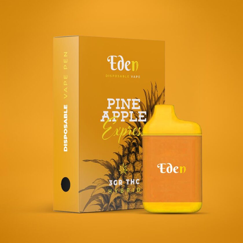 Eden Disposable Vape - Pineapple Express (Hybrid, 3grams)